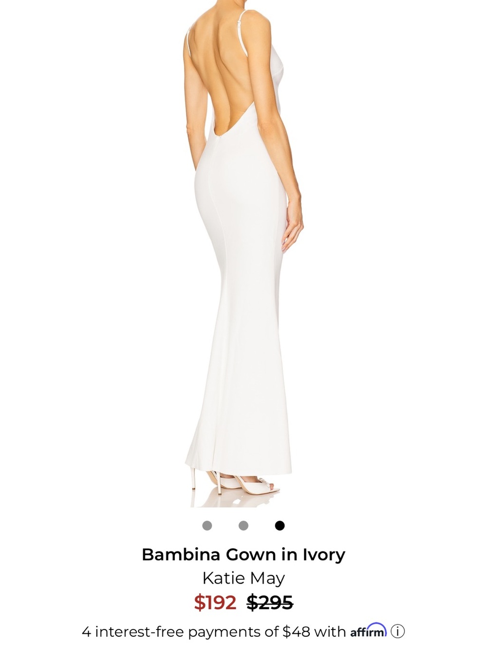 Bambina Gown in Ivory